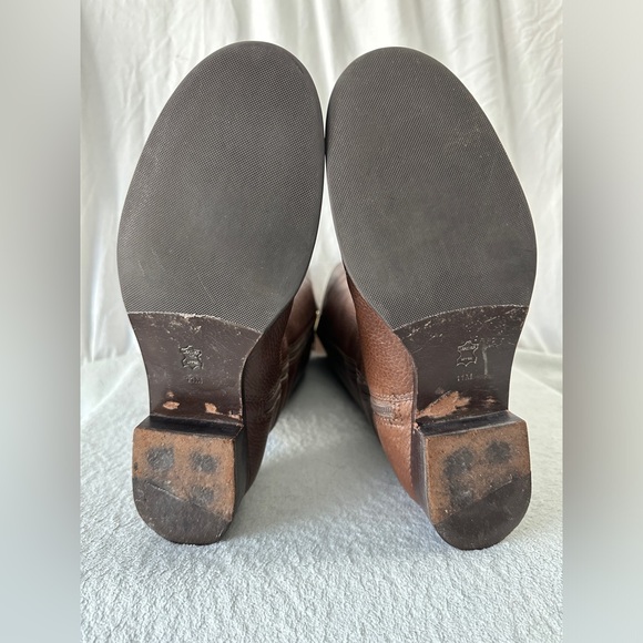 Tory Burch Leather Julian Logo Plaque womens tall Riding Boots‎ size 11 - Picture 4 of 14